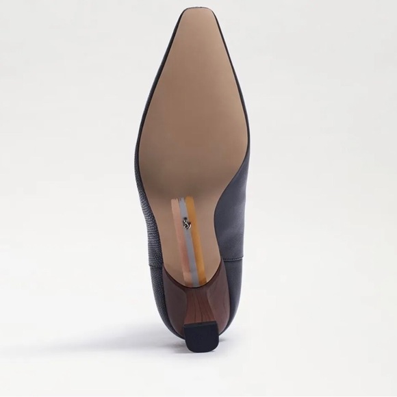 Sam Edelman Leather Booties soft reptilian pattern pull on.fits size 7 or 7.5 - Picture 7 of 8